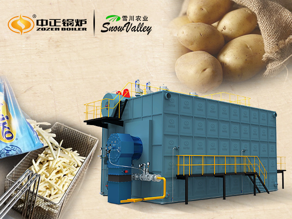 SZS系列燃氣鍋爐 為雪川食品量身定制環(huán)保節(jié)能鍋爐系統(tǒng)